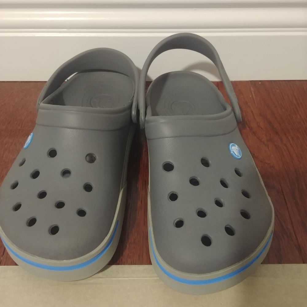 Gray Crocs